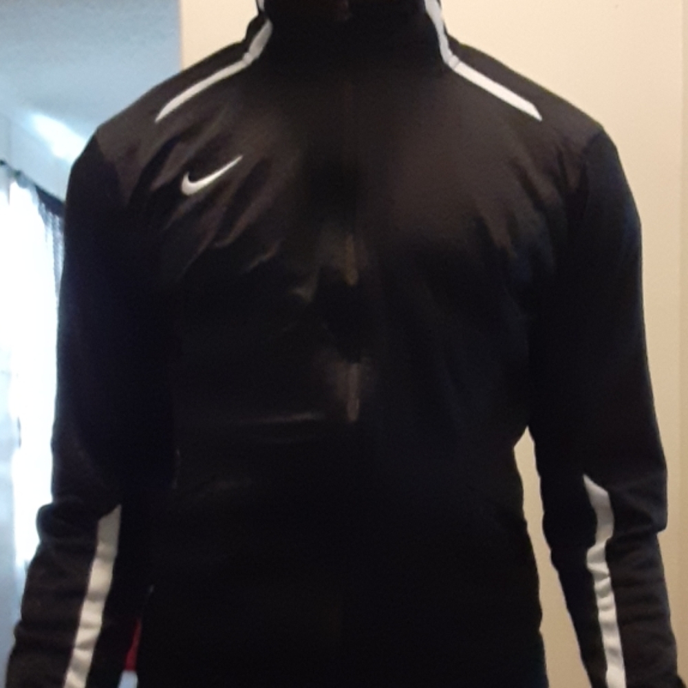 Black Nike track jacket